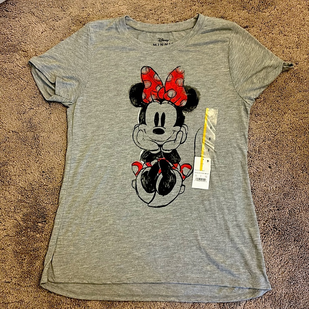 Disney Minnie Mouse T-Shirt (Size Small)
